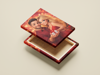 „Miłość jak z bajki” – Portret Pary w Stylu Pixar 3D